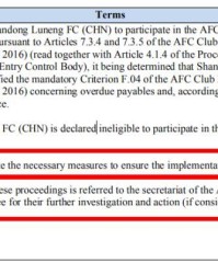 开云体育在线-揭秘泰山被罚①：亚足联1个月前告知 上诉基本没用