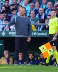 开云体育网址-弗利克：我什么都没说，裁判为什么给我红牌？